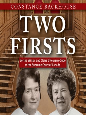 cover image of Two Firsts